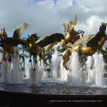 Populärer Design-Pferd-Wasser-Brunnen (kundengebundener Service ist verfügbar)